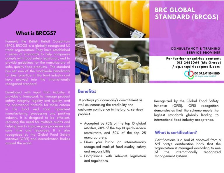 BRC Global Standards (BRCGS)