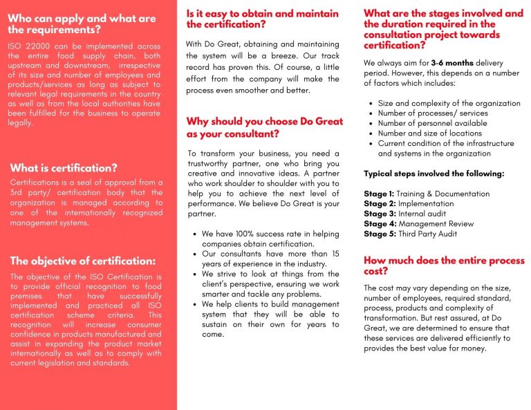 ISO22000 Food Safety Management Systems_2